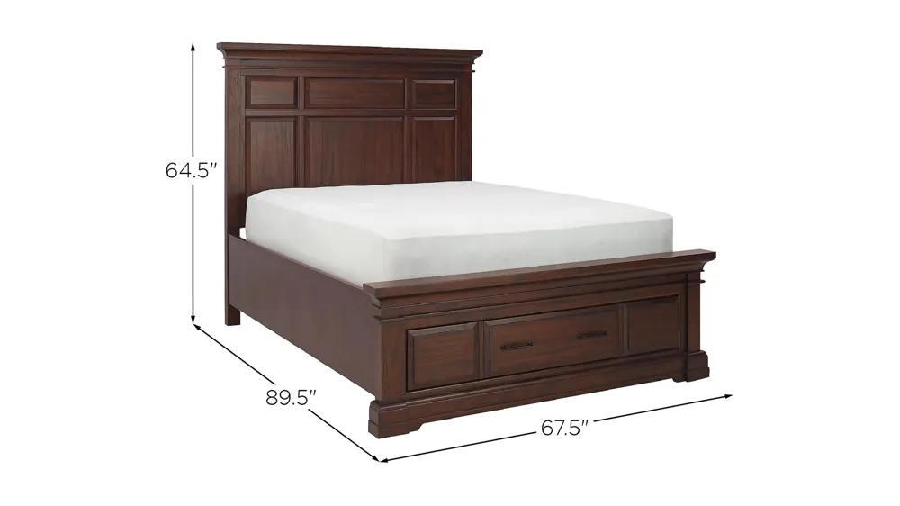 Richmond Platform Storage Bed Dimensions