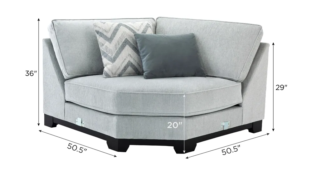 Arlo Wedge Dimensions