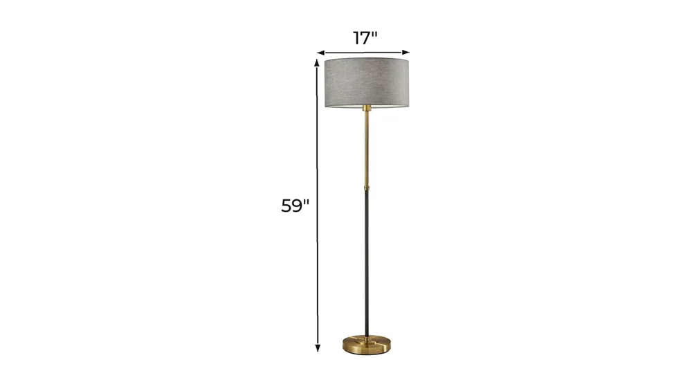 Bergen Floor Lamp Dimensions