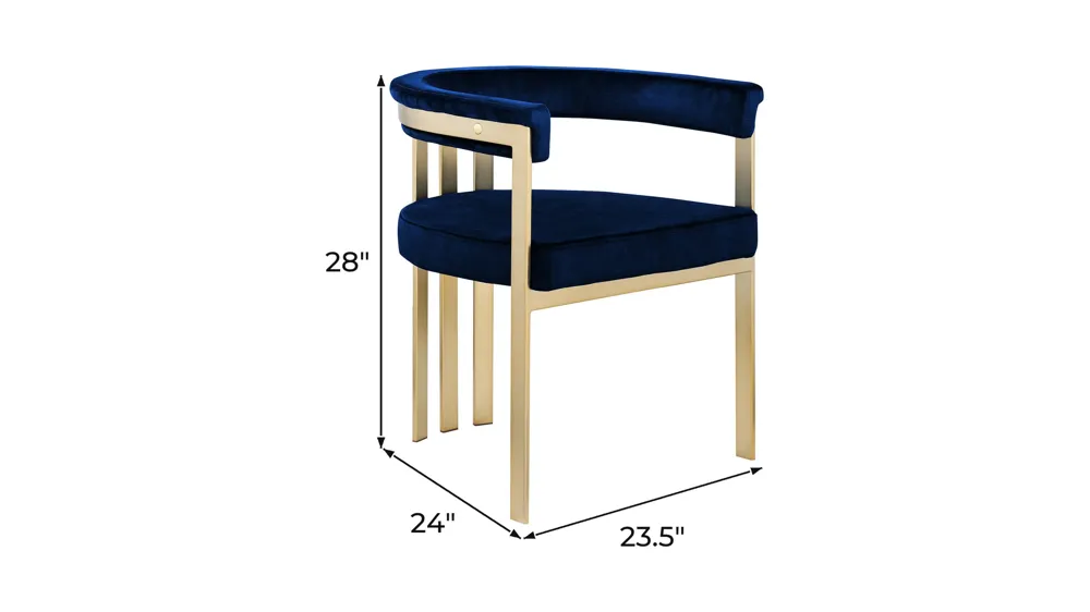 Marcello Dining Chair - Set of 2 Dimensions
