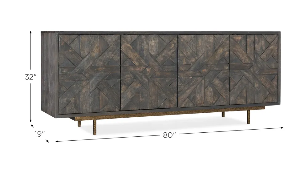 Commerce & Market Layers Credenza Dimensions