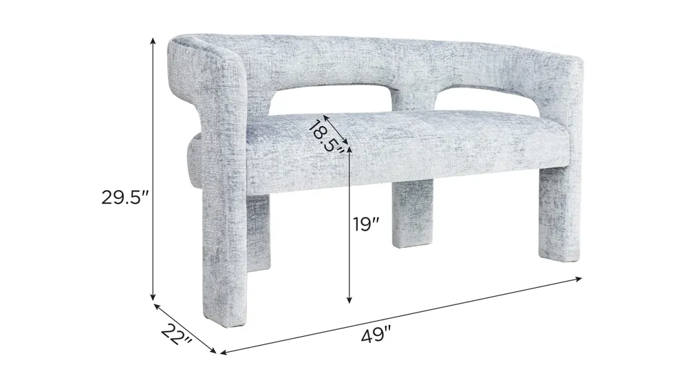 Gwen Bench Dimensions