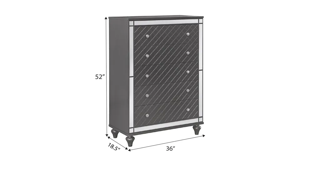 Refina Bedroom Chest Dimensions