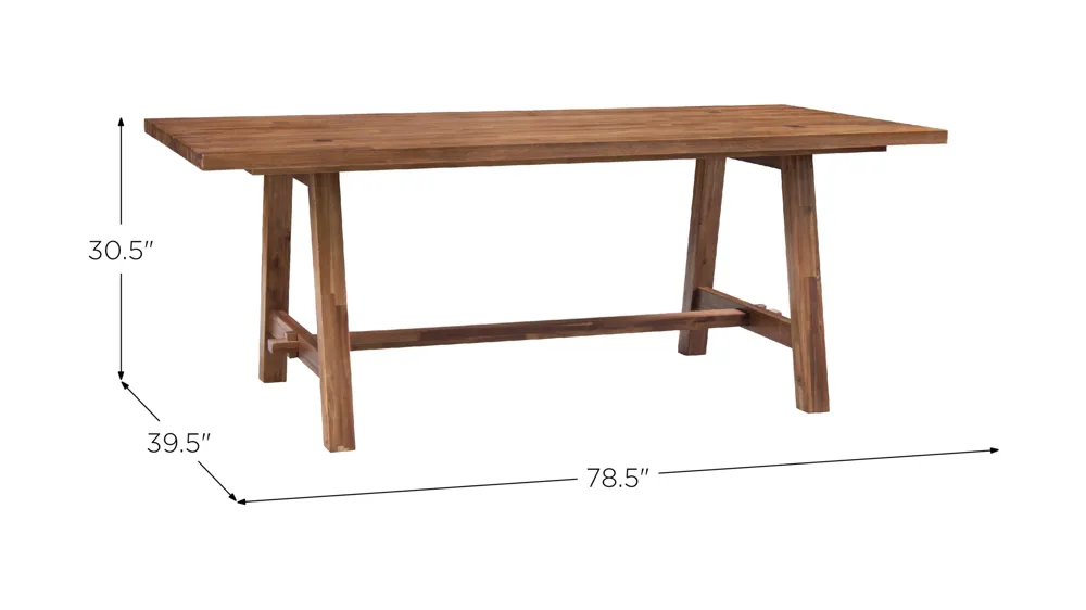 Bedford Dining Table Dimensions