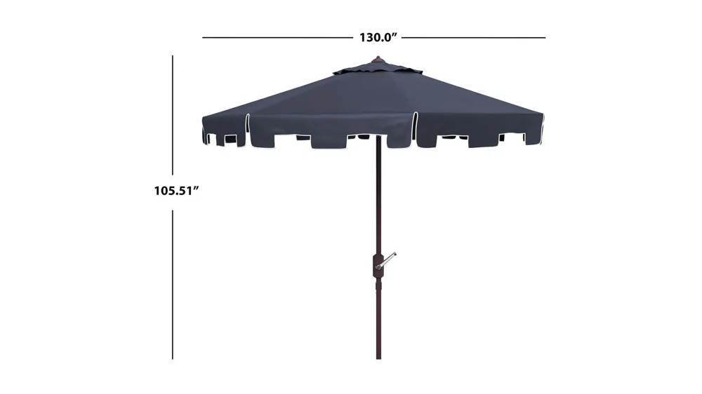 Burton 11 ft Rnd Market Umbrella Dimensions