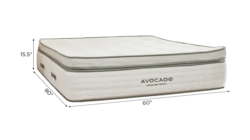 Avocado Green Mattress Pillow Top Ultra Plush Dimensions