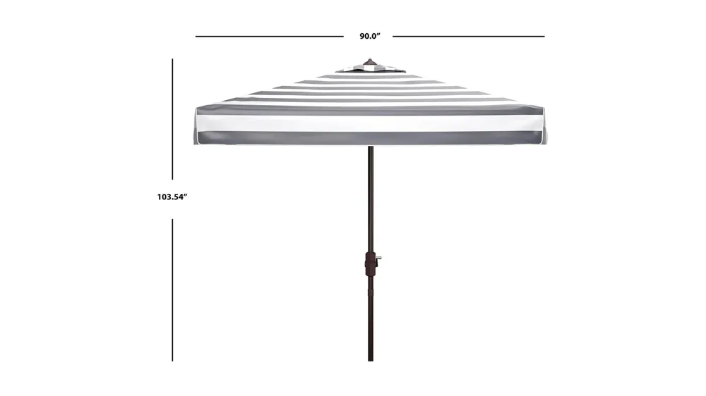 Torin Fashion Line 7.5 ft Square Umbrella Dimensions