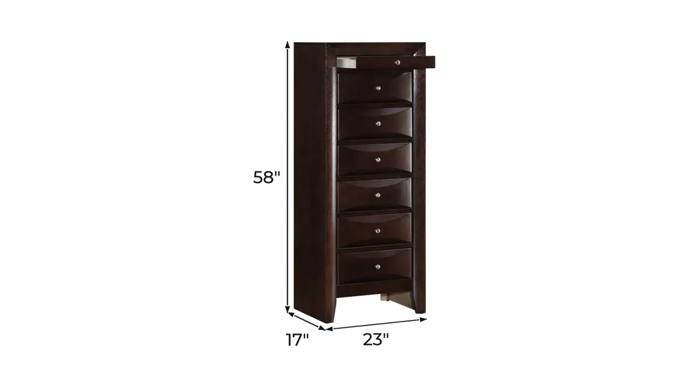 Marilla Lingerie Chest Dimensions