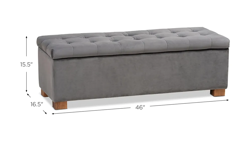 Roanoke Ottoman Bench Dimensions