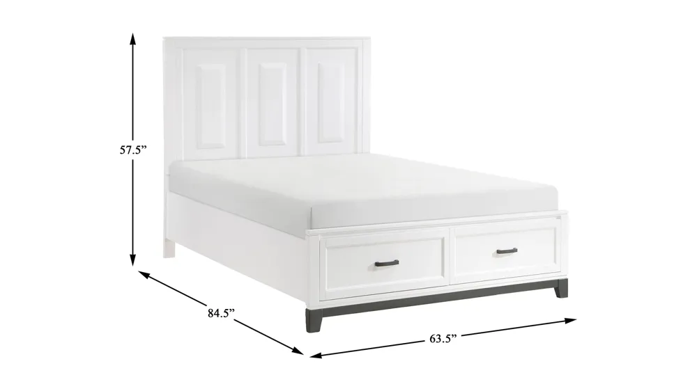 Faustina Platform Storage Bed Dimensions
