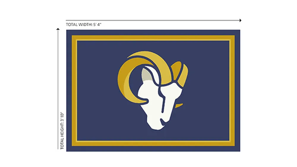 NFL Spirit Rug Dimensions