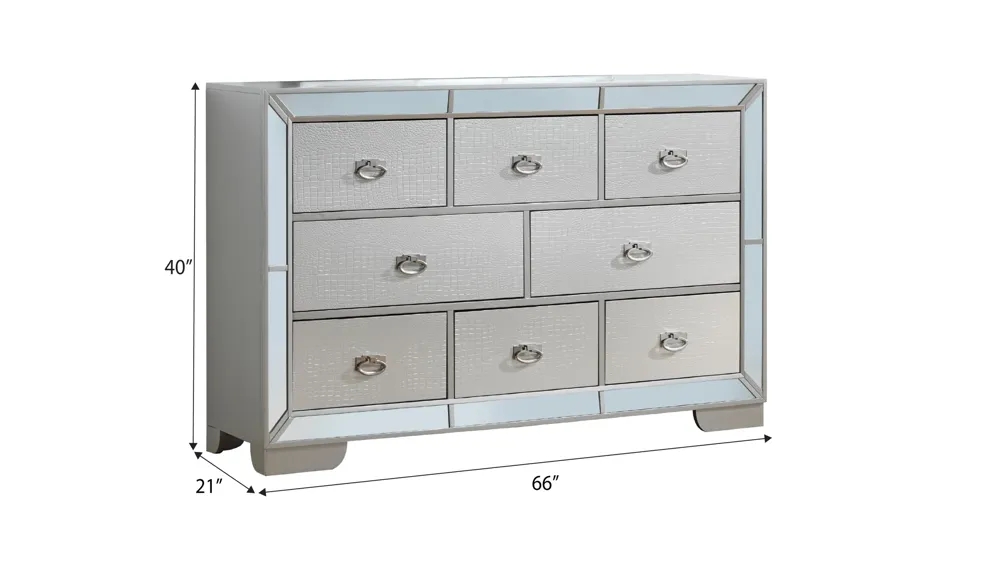 Hollywood Hills Bedroom Dresser Dimensions