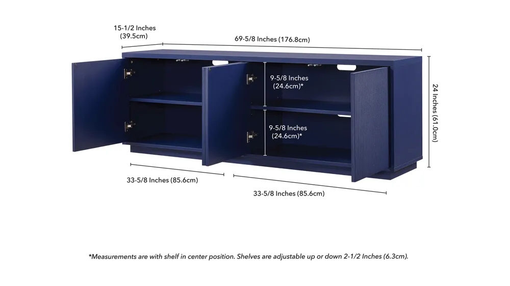 Aria TV Stand Dimensions