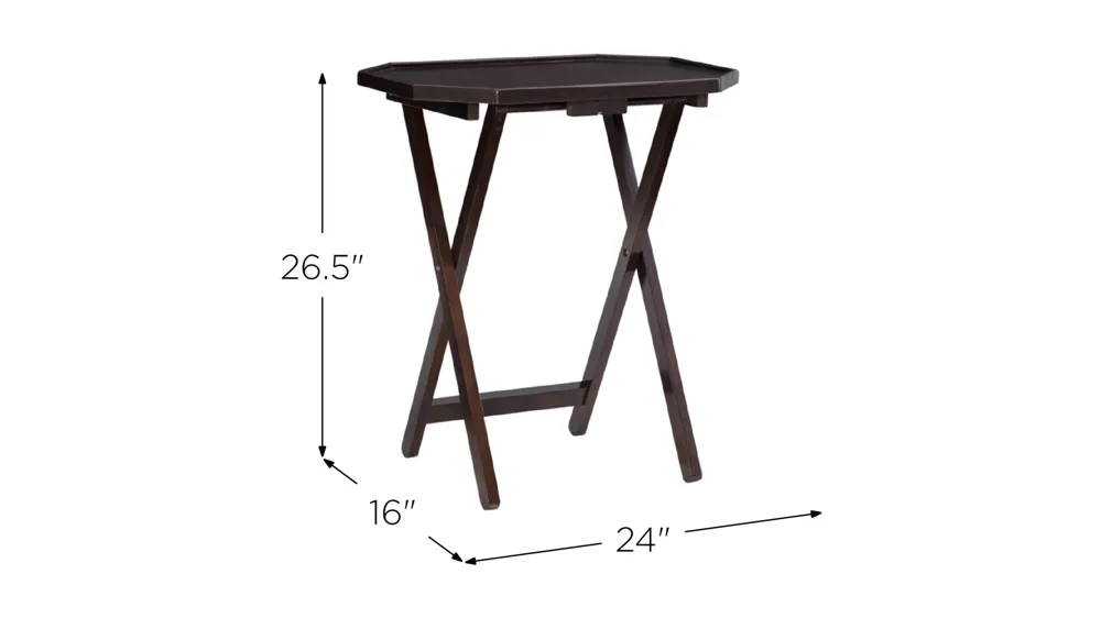 Oliver Tray Table Set Dimensions