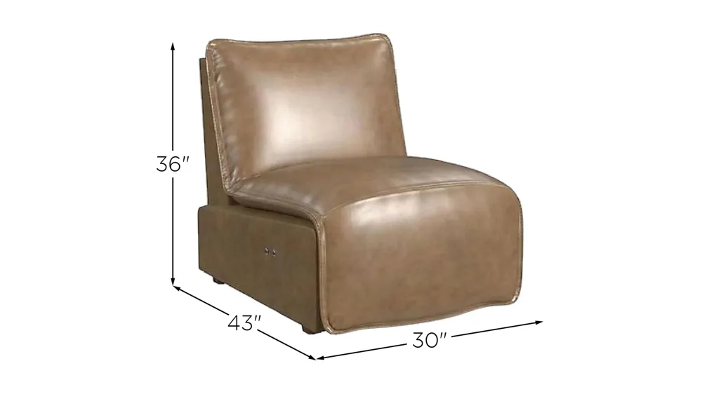 Cortney's Collection Power Motion Recliner Dimensions