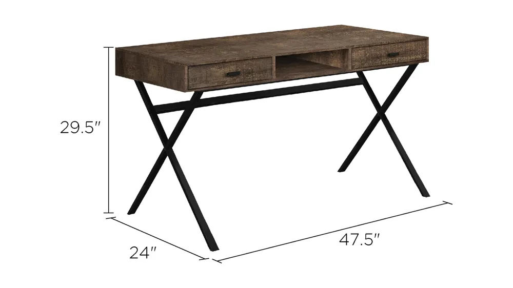 Bartholomew Computer Desk Dimensions