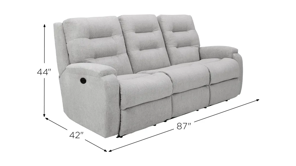 Halenbeck Power Reclining Sofa Dimensions