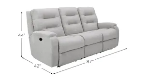 Halenbeck Power Reclining Sofa | Raymour & Flanigan
