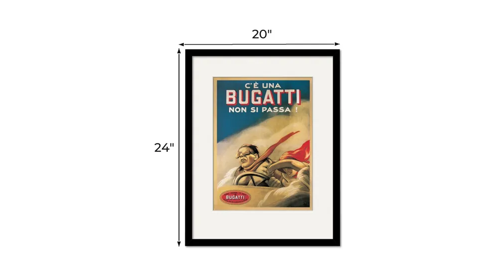 Vintage Advertisements Palermo Framed Art Dimensions
