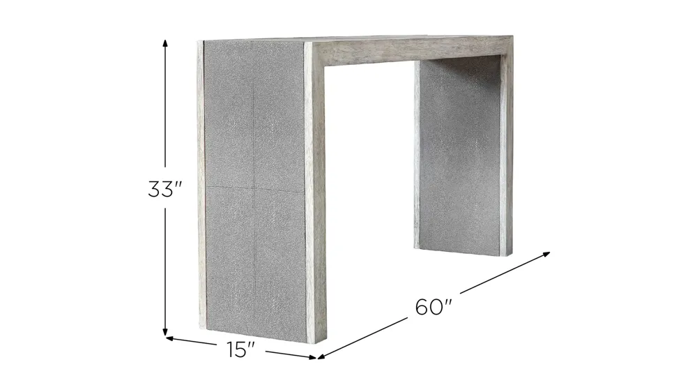 Aerina Console Table Dimensions