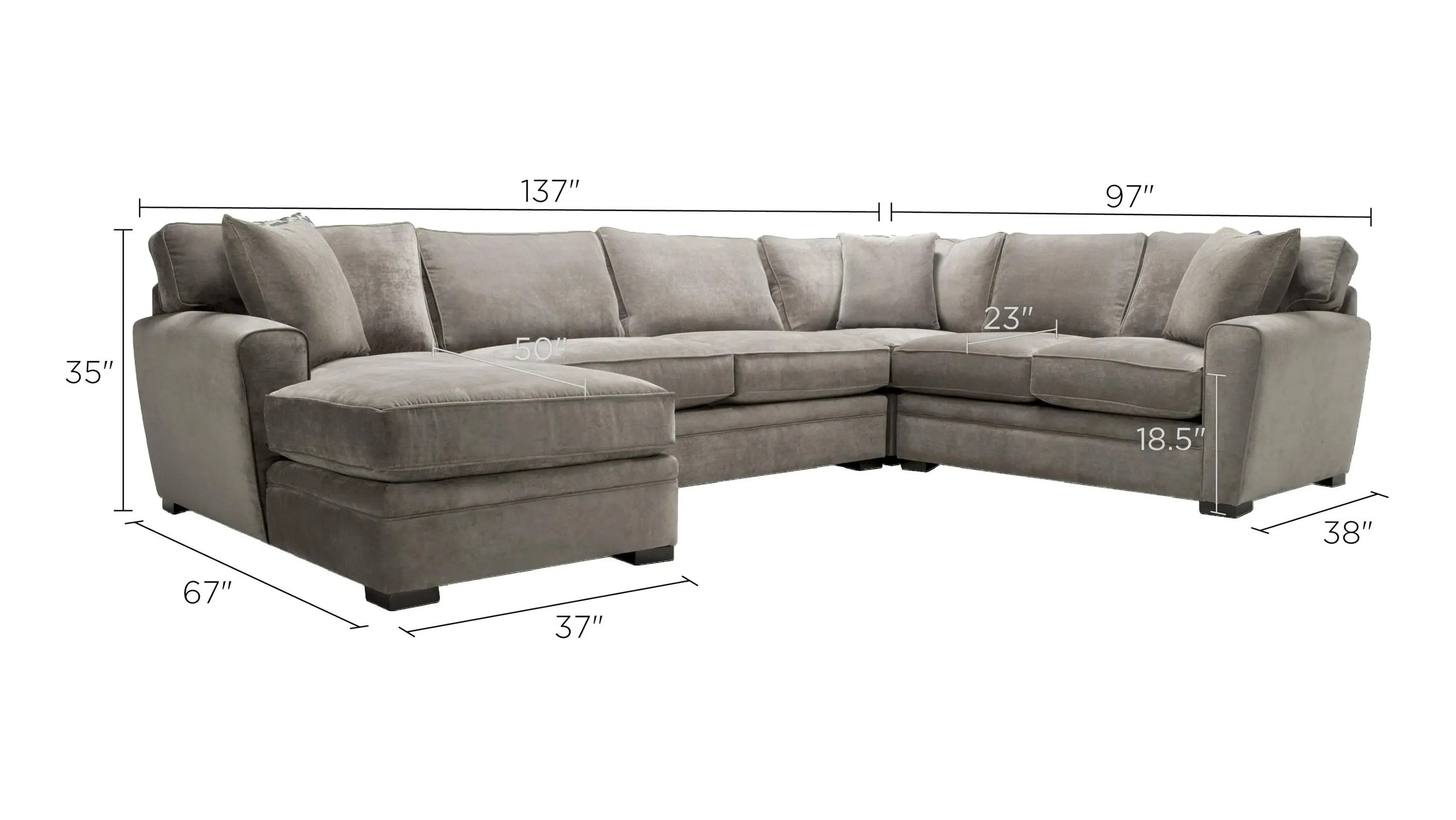 Artemis II 4-pc. Sectional Sofa