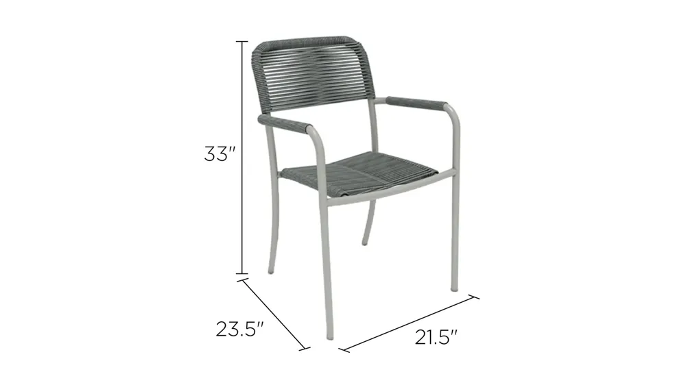 Amazonia Outdoor 4-pc. Chairs Dimensions