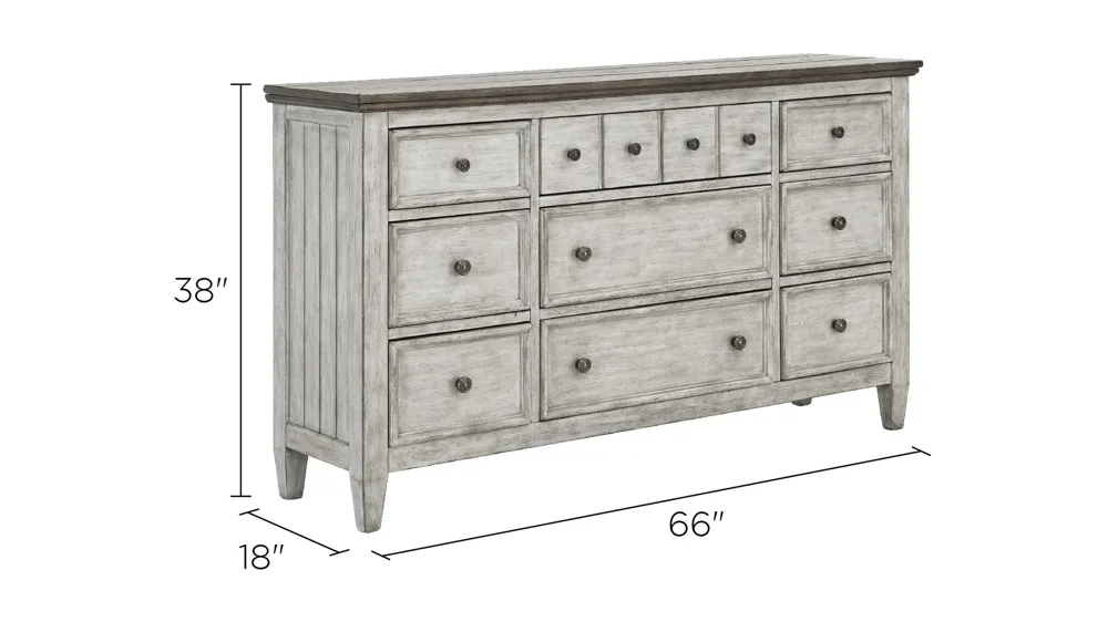 Magnolia Park Dresser Dimensions