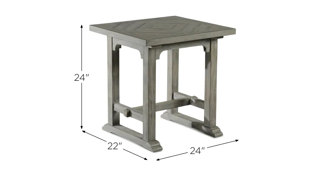 Whitford End Table Dimensions