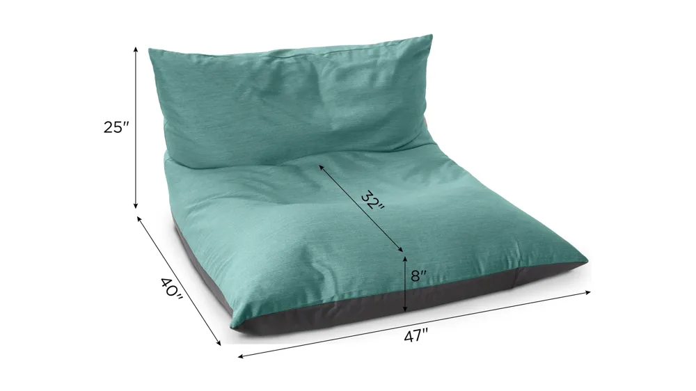 Mareda Outdoor Bean Bag Lounge Chair Dimensions