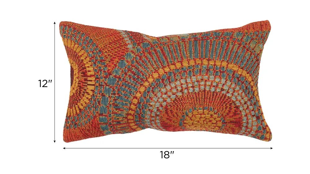 Marina Circles Indoor/Outdoor Pillow Dimensions