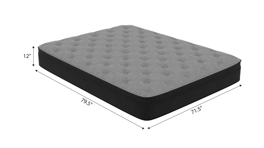 Fieldmont Euro Top Hotel King Mattress Dimensions