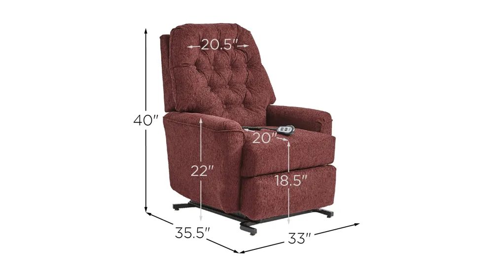 Mexi Lift Recliner Dimensions