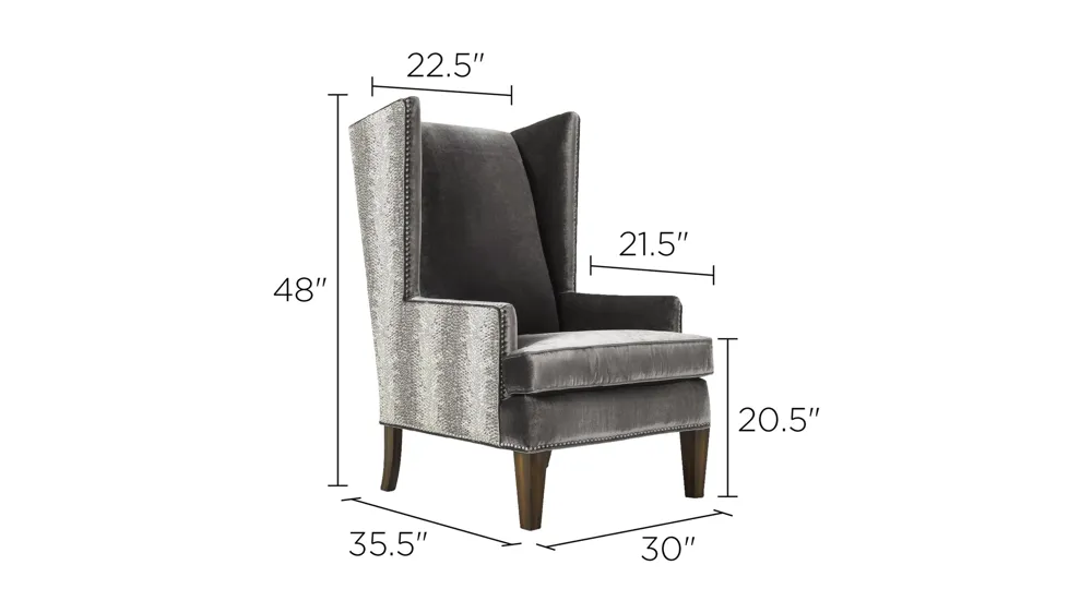 Duchess Accent Chair Dimensions