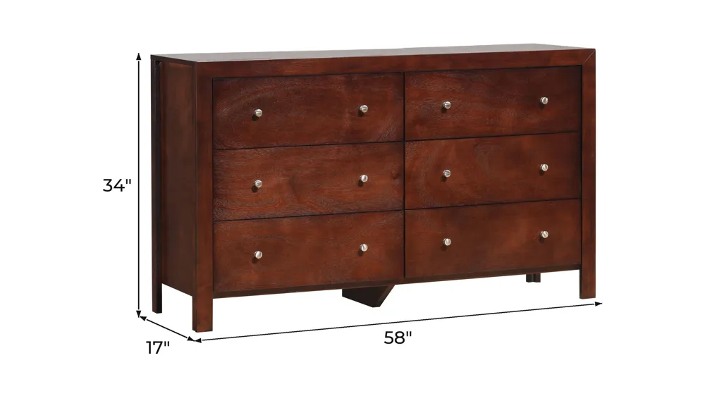 Burlington Bedroom Dresser Dimensions