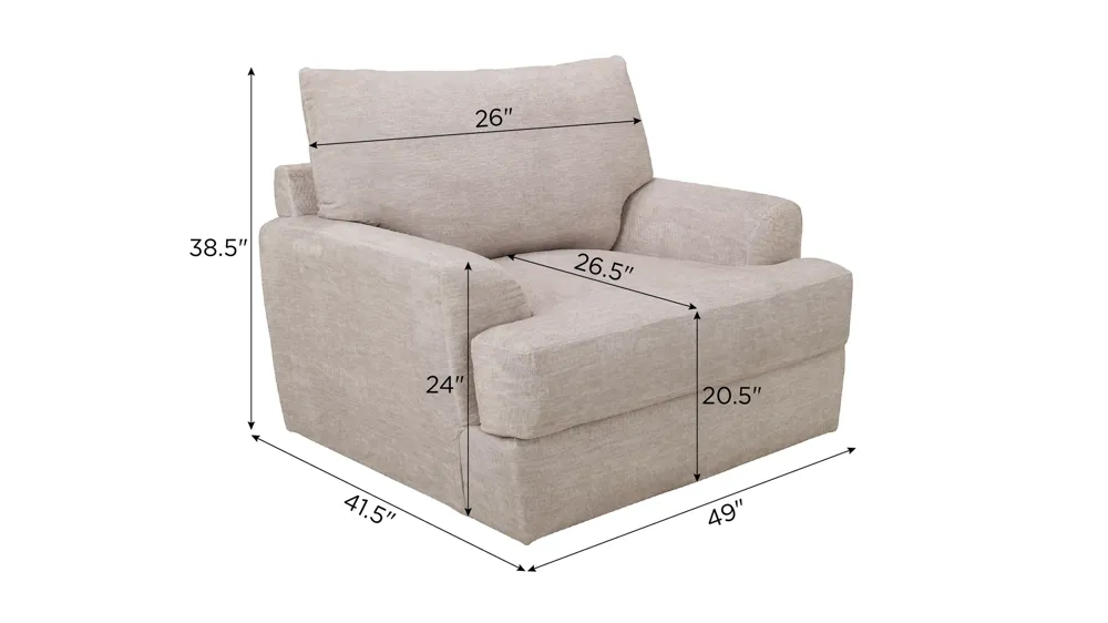 Joel Chair and Half Dimensions