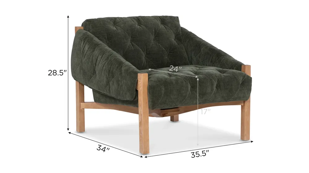 Kerns Accent Chair Dimensions
