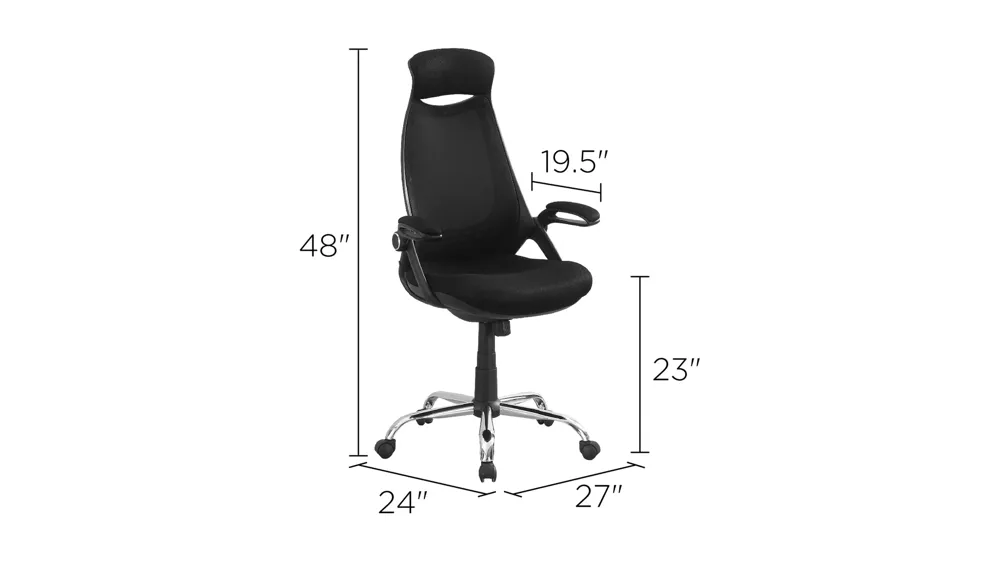 Lindley Office Chair Dimensions