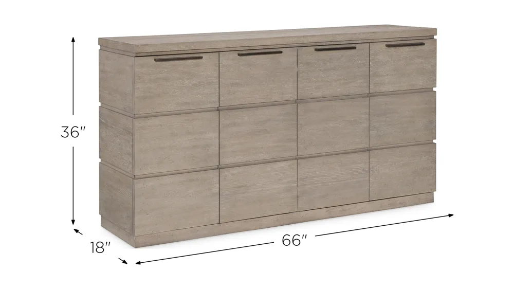 Milano By Rachael Ray Credenza Dimensions
