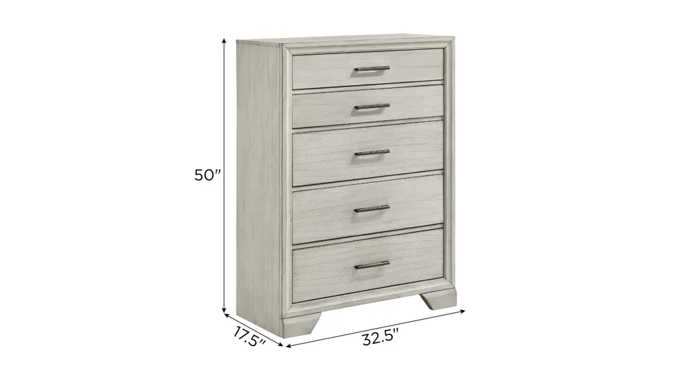 Wegner Bedroom Chest Dimensions