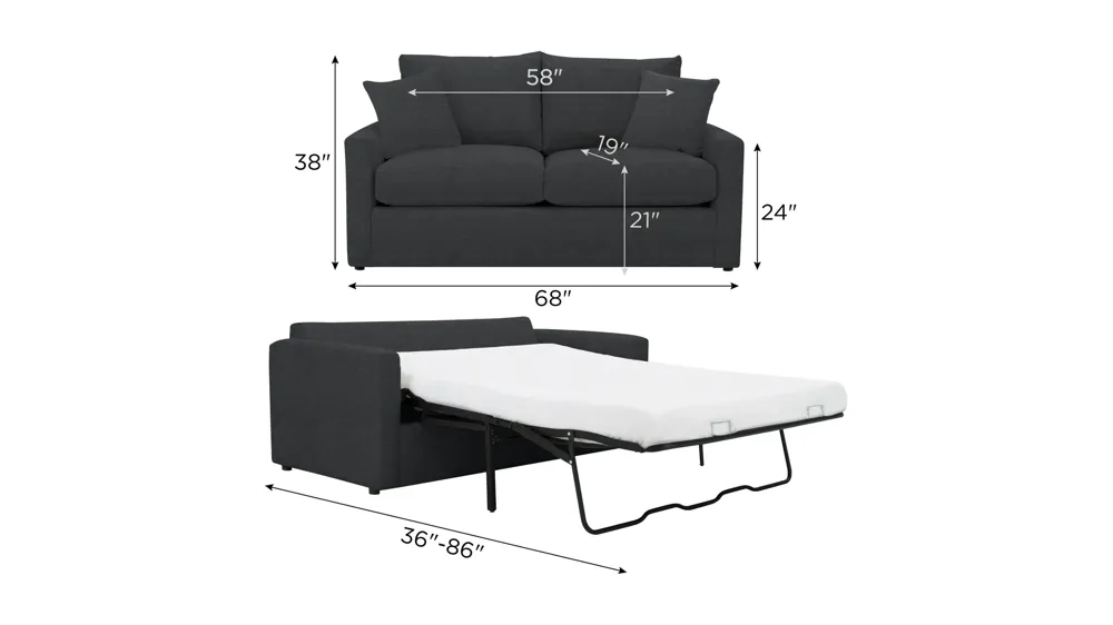 Penny Full Sleeper Dimensions