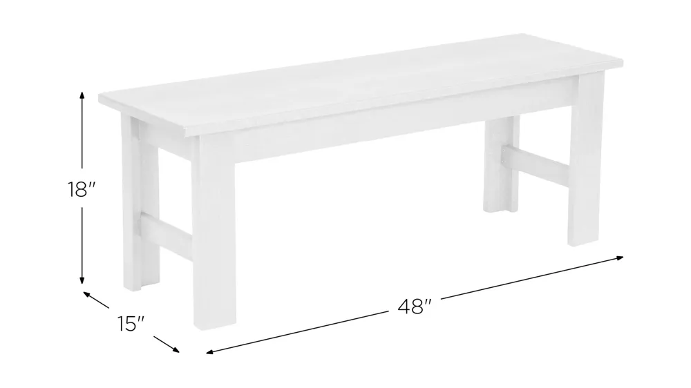 Generation Recycled Outdoor Bench Dimensions