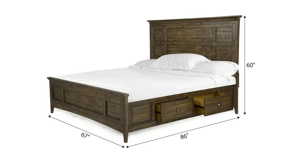 Ivy Ridge Storage Bed Dimensions