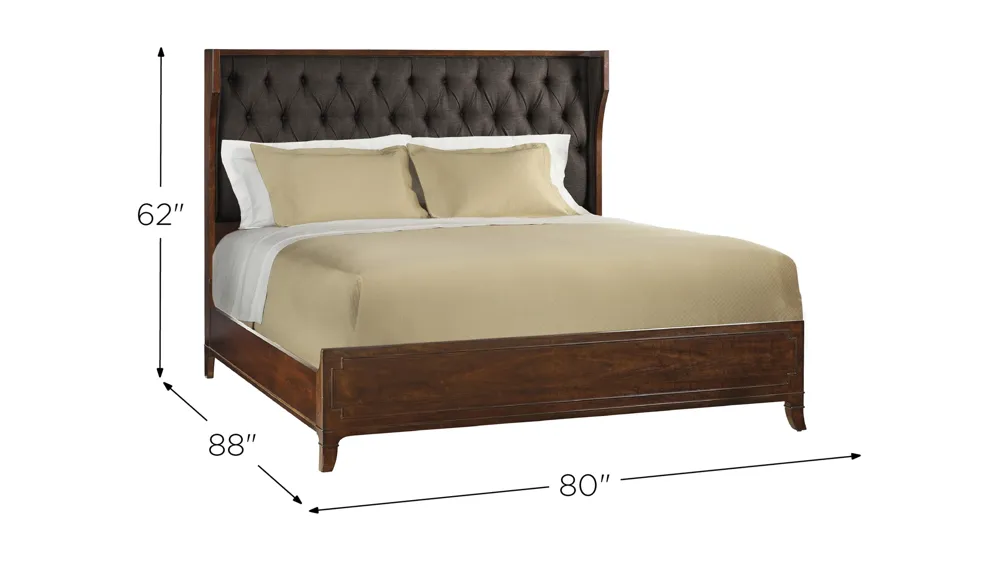 Palisade Upholstered Shelter Bed Dimensions