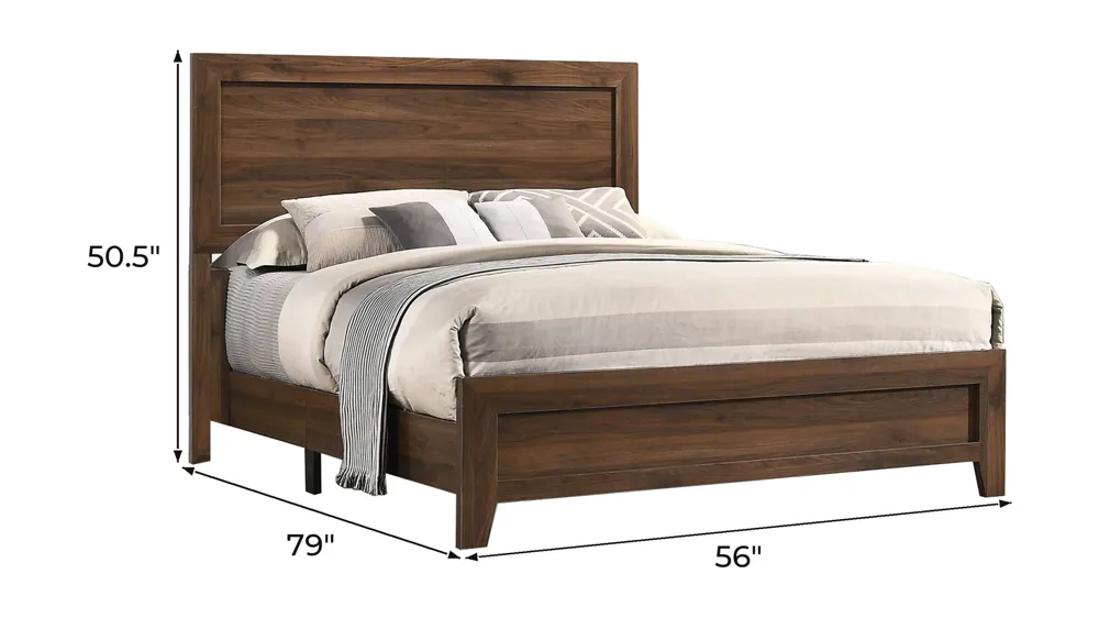 Millie Panel Bed Dimensions