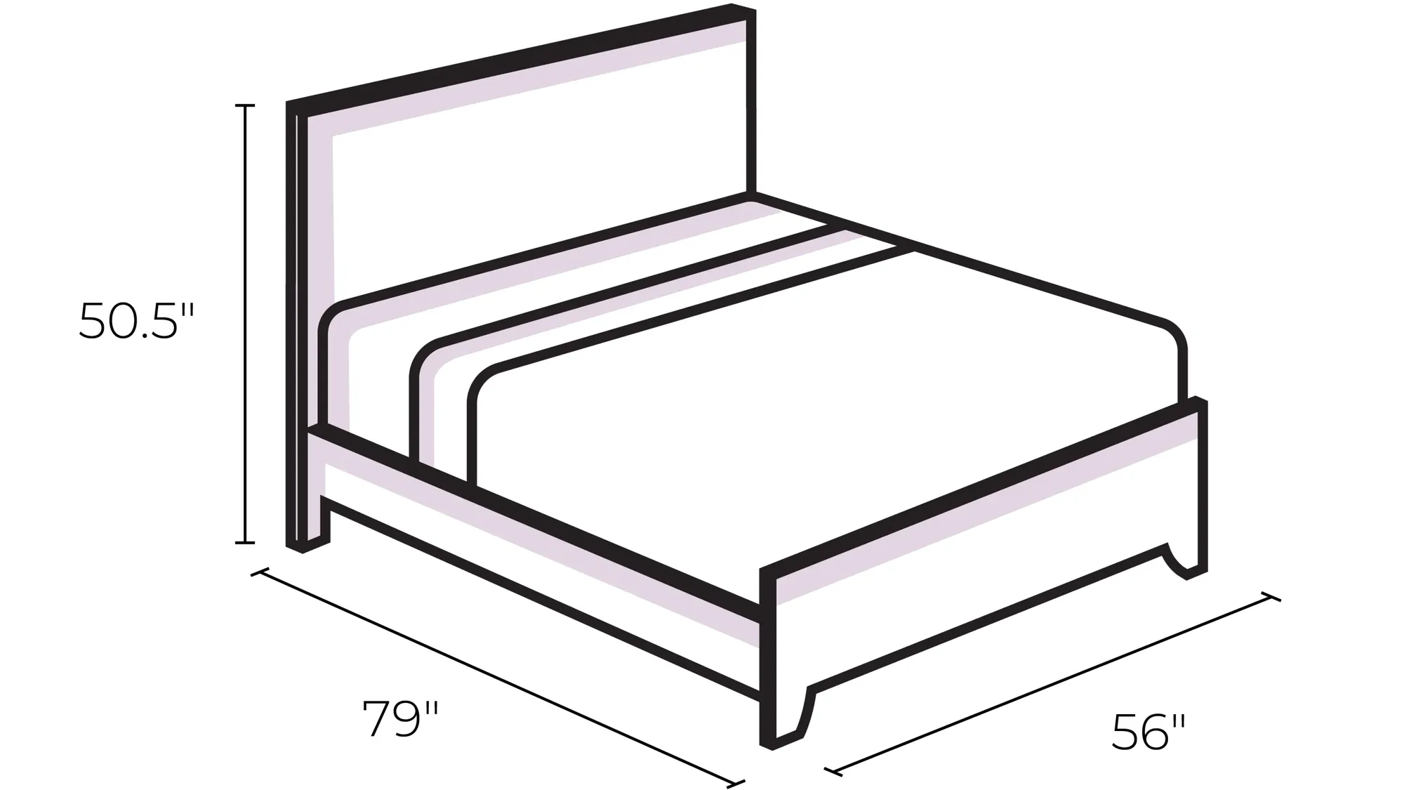 Millie Full Platform Bed