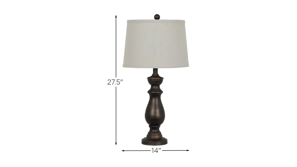 Mogul Table Lamp Dimensions