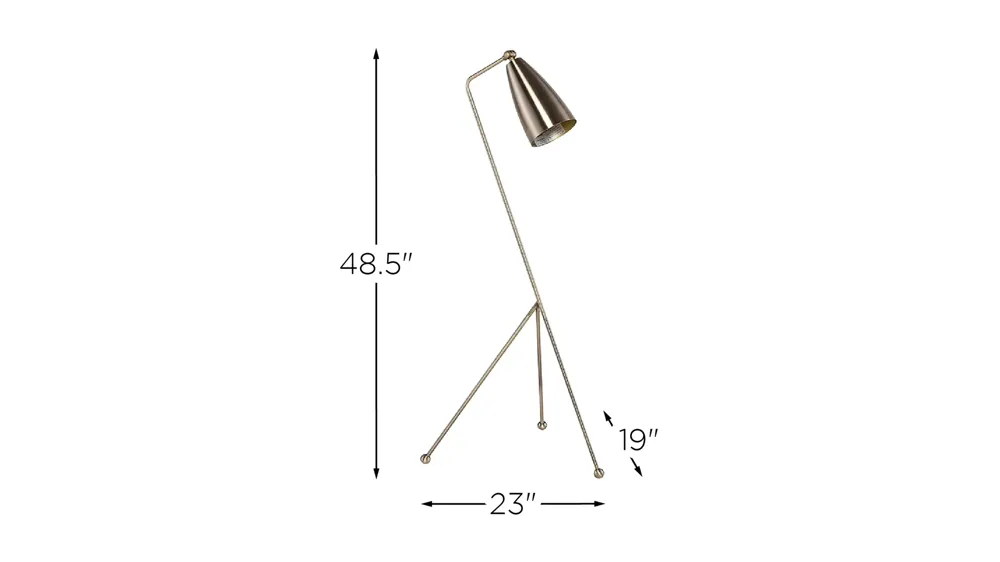 Lucille Floor Lamp Dimensions