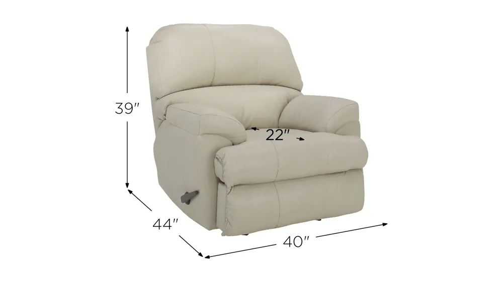 Montero Leather Rocker Recliner Dimensions
