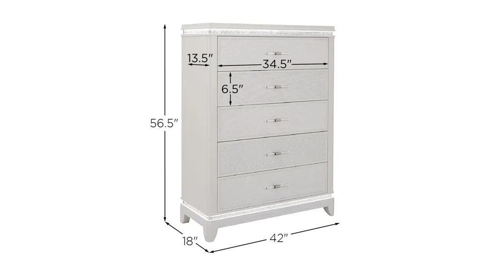 Carmelita Chest Dimensions