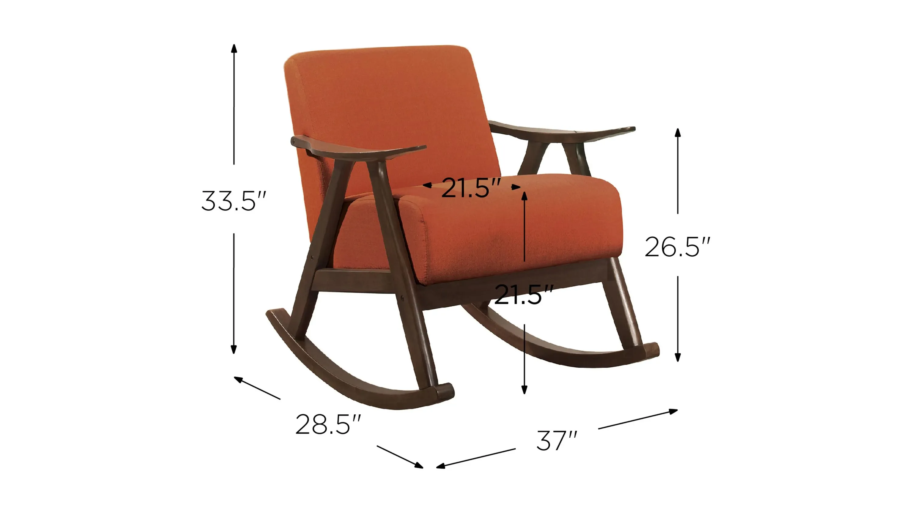Carlson Rocking Chair | Raymour & Flanigan